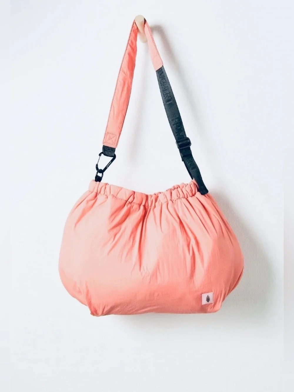 FP MOVEMENT Free People Rest Day Carryall Bag Flame Orange/Salmon/Coral NWT